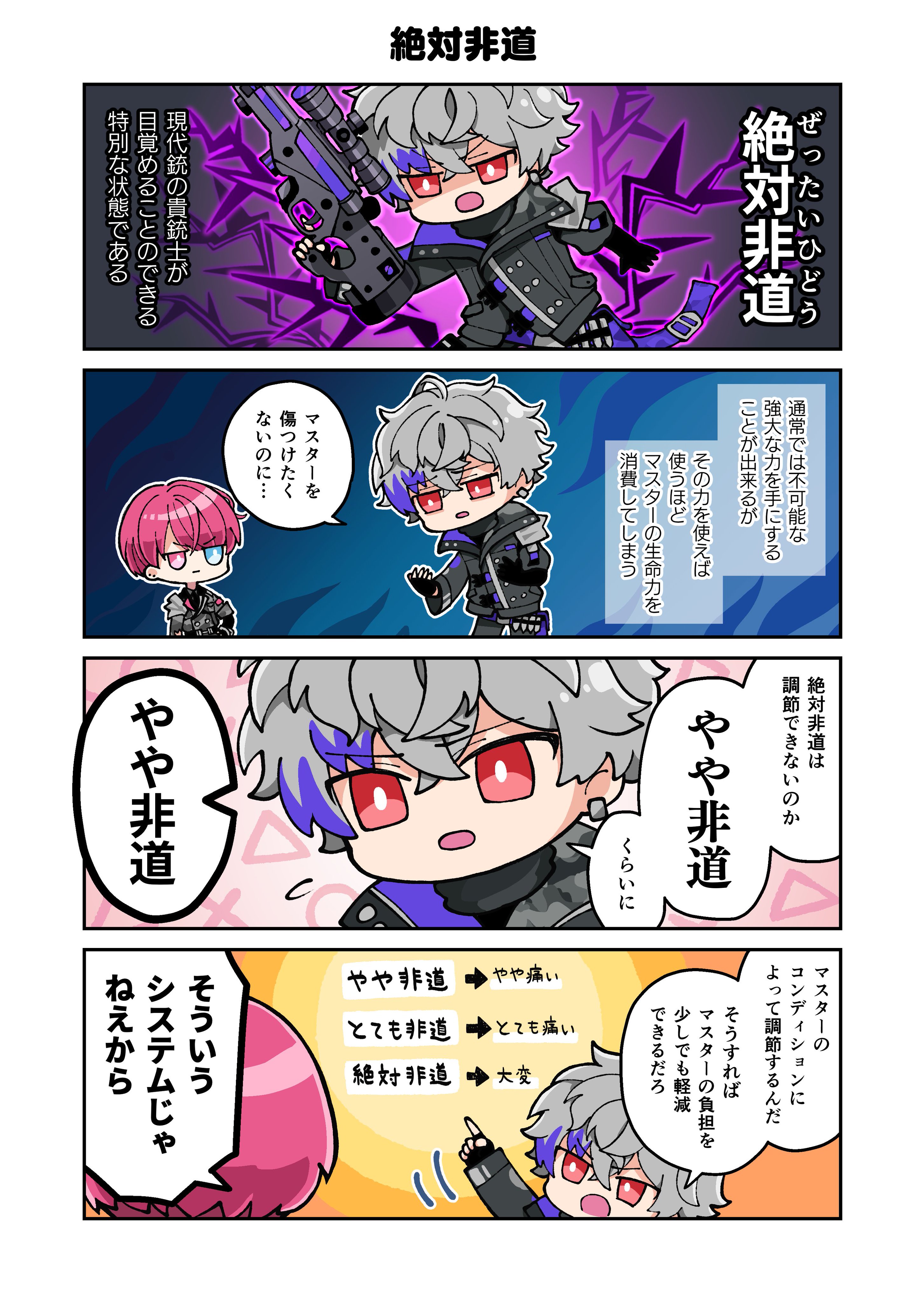 千銃士 公式 高貴に 非道に せんじゅーしろーどないと 第2話 絶対非道 第1話 第3話は連載開始記念としてカラーでお送りいたします 千銃士r 高貴に非道にせんじゅーし 千銃士rマニュアル T Co Ffu3mepm60 Twitter