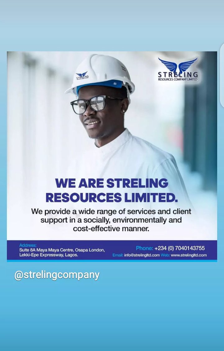 StrelingCompany's tweet photo. Do you know we can meet that project objectives?

Streling Resources offers high quality Civil Construction works .
Contact us now!!!

@channelstv 
@tweeter https://t.co/FFlXPszOSv