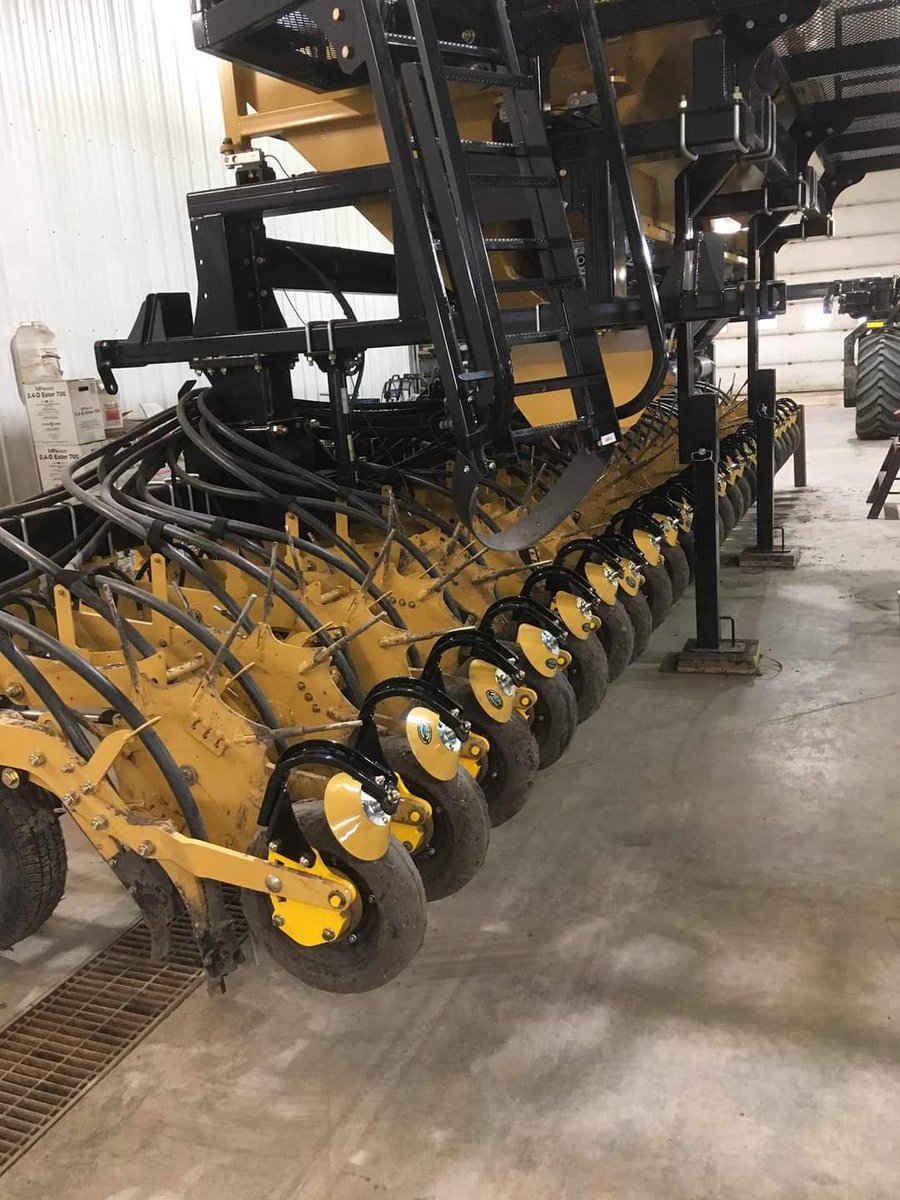 Look at the picture at rotomudscrapers.com to see how important it is to maintain your seed depth. Two Drills on the same day, same field, same moisture with total different results.  Call now, we still have stock for #Plant22