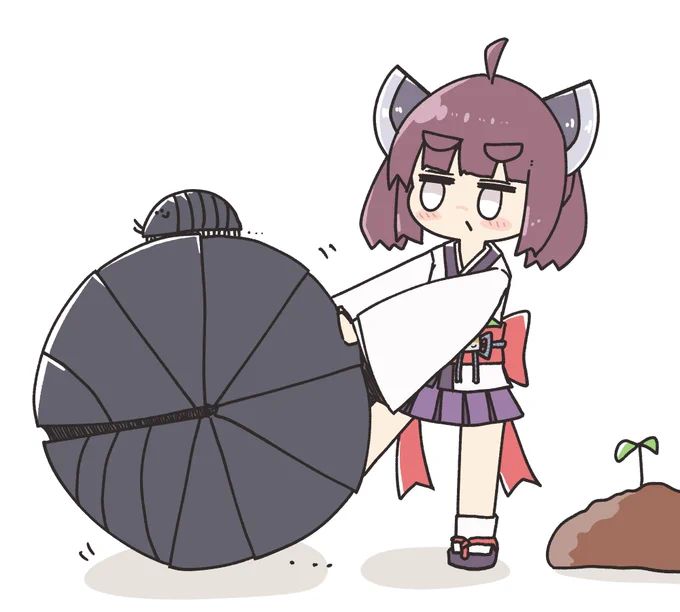 芽を食べる悪い子 