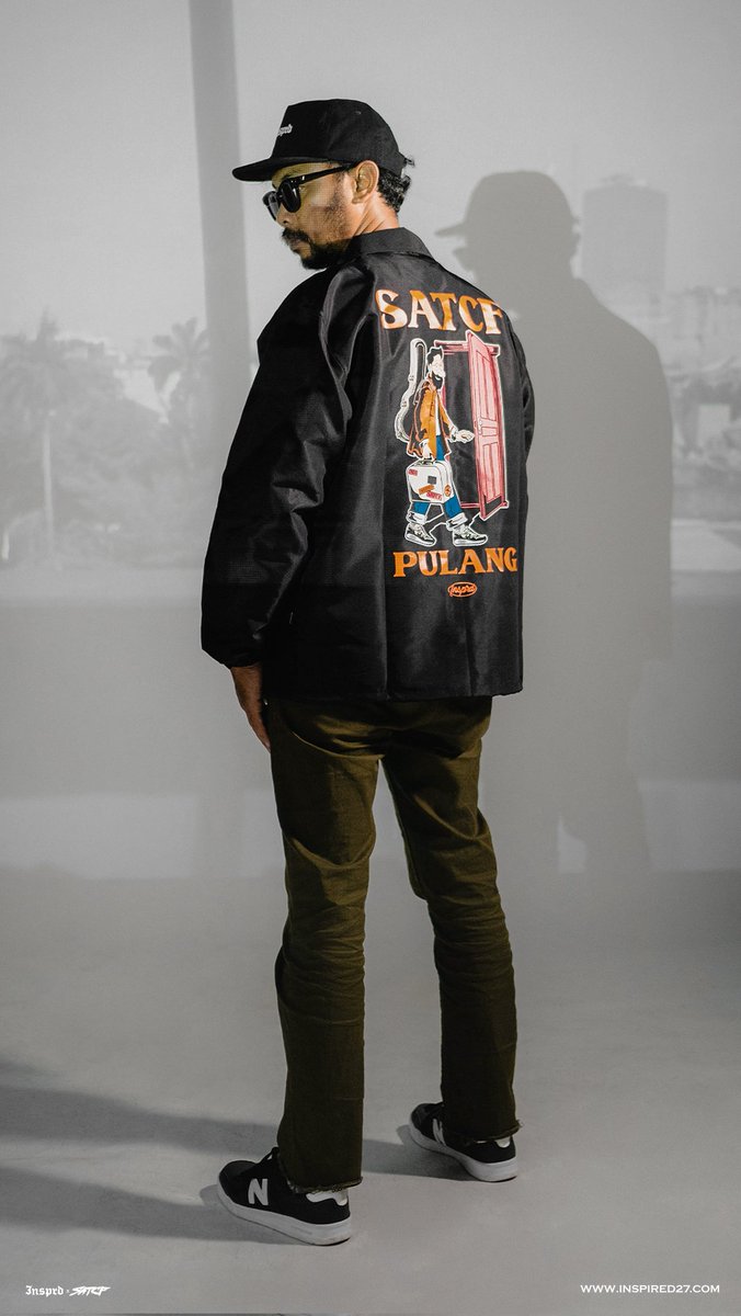 "Pulang" official merch SATCFxInspired sudah bisa dibeli mulai besok di inspired27.com dan di offline store.