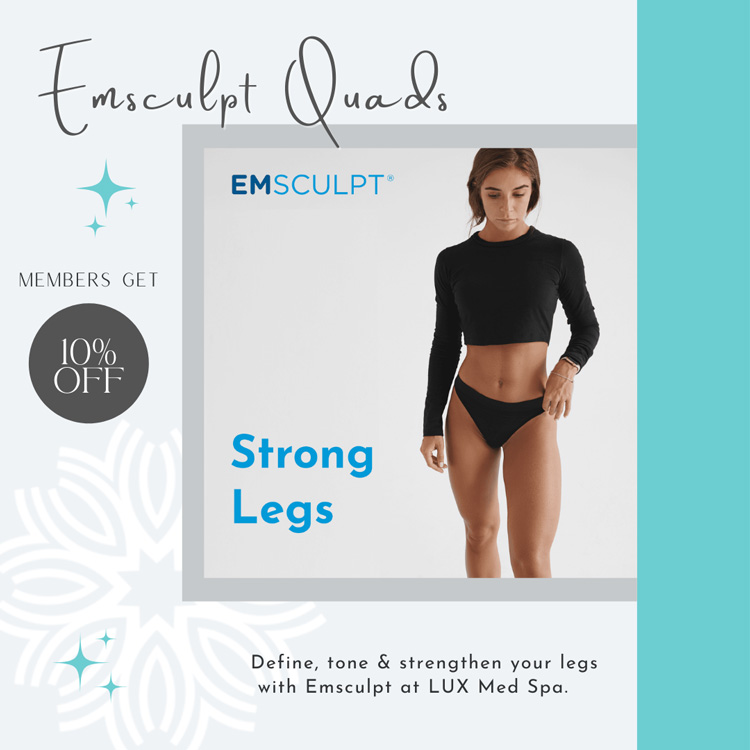 You don't have to be a bodybuilder to look like one! Dial in your leg workout with Emsculpt!

Call us today at 404.465.1234 to see what Emsculpt can do for your Abs, Quads, Biceps, Triceps and Glutes! Or learn more on our website at: bit.ly/38pxbKs