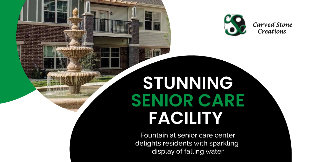 CarvedStone's tweet photo. The fountain at the senior care center delights residents with a sparkling display of falling water. Improve your home's curb appeal by installing one of the Carved Stone Creations stone fountains.
#fountain, #pebblesfountain, #tieredfountain
https://t.co/sKYMXth7ZT https://t.co/WIGeLb9I4j