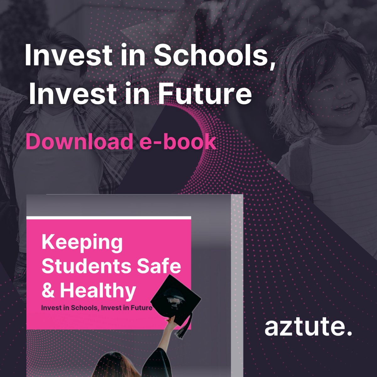 Download your copy of our e-book “Keeping Students Safe &amp; Healthy”

bit.ly/3DNS11E

and learn how to help students achieve the emotional, psychological, and educational benefits of in-person learning. ​ 

#SchoolClosure 
#RemoteLearning 
#Outbreaks
#EdTech