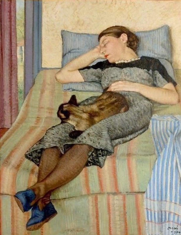 marysia_cc's tweet photo. Orazio Orazi
Siesta, 1934 https://t.co/n516328sRA