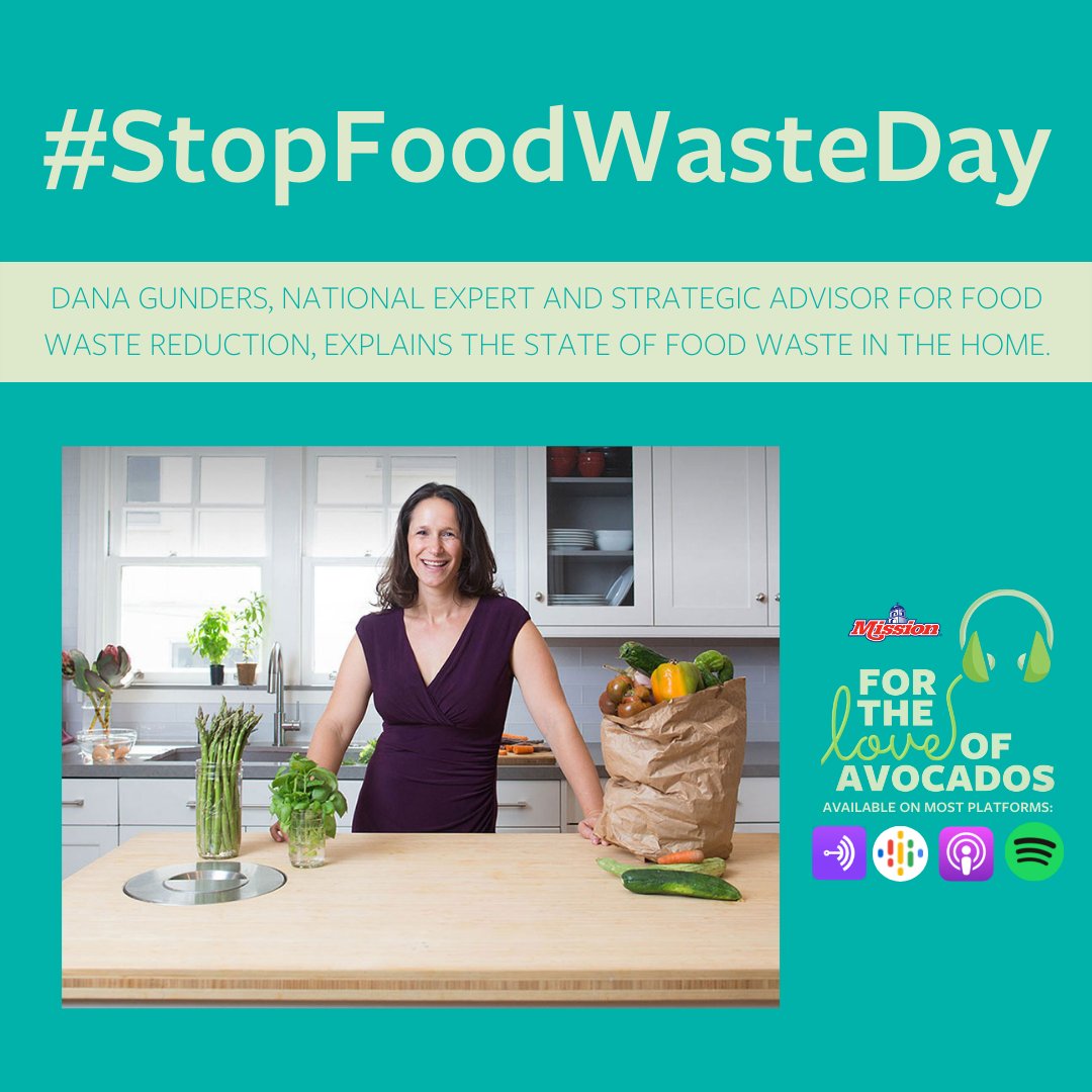 Today is #StopFoodWasteDay! If you are looking to learn more on how to reduce food waste, check out our podcast episode with <a href="/dgunders/">dgunders</a> via the link in our bio!​

#FTLOA #FoodWaste #MissionProduce #Podcast