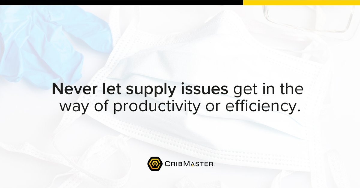 When MRO supplies are always close at hand, your care facility runs like a well oiled machine. 
That translates into lightning-fast delivery of care and a major boost to productivity for all. 
See how CribMaster inventory management tools can work for you:stanleyindustrial.com/stanley-indust…