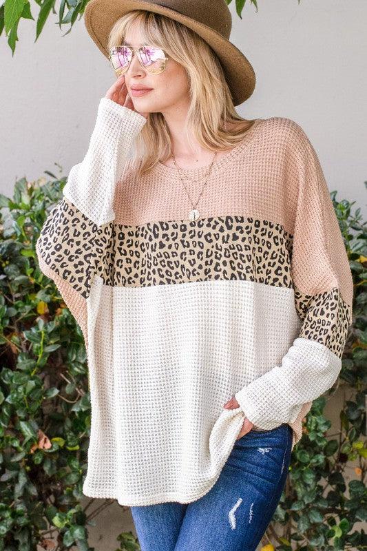 redbargains's tweet photo. Come check out this, Leopard Color Block Waffle Knit Top. We just know you will love it. Use the code TWITTER for up to 25% OFF. Check it out at https://t.co/LhucCNUdqh.
We Support #Ukraine.
#Andthe Why #Clothing #Tops #Womens https://t.co/eLW89QWfEe