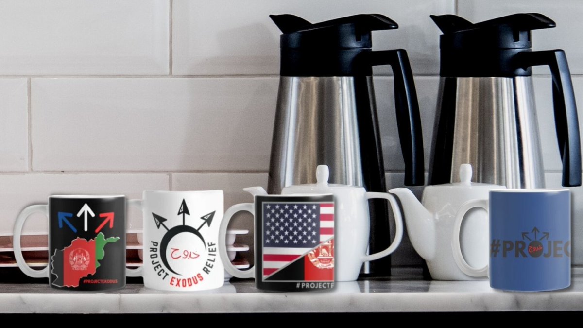 If you want to support us, one way to do it is to get some of our merch to share through word of mouth. And if you already got some, send us photos so we can share with others! They're perfect as gifts, too. Look here: teepublic.com/user/pro-exodu… #ProjectExodus #Afghanistan #giftidea
