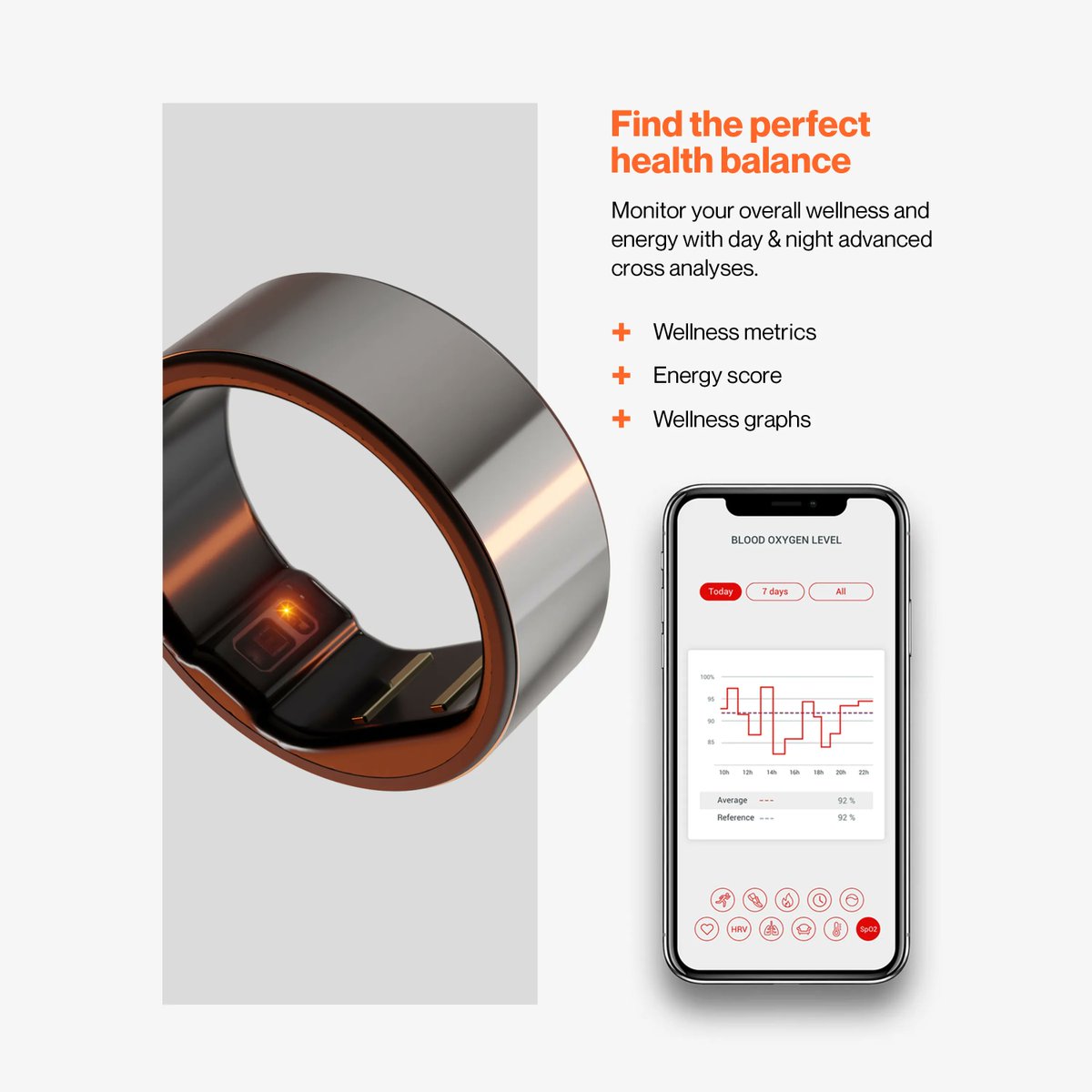 circularing's tweet photo. Circularing allows you to have the most accurate data possible thanks to our state-of-the-art technology !
Ready to take control of your health ? πͺ
#circularing #bemore #smartring #health https://t.co/PvvAgPXqmW