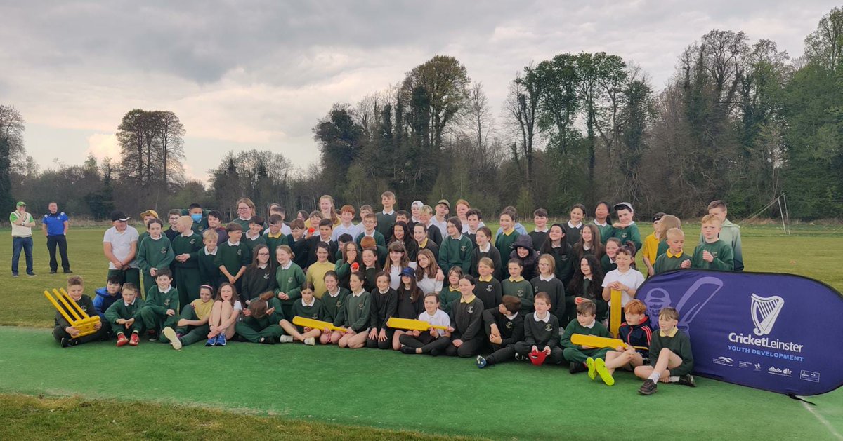 Cricket Leinster (@cricketleinster) on Twitter photo Delighted to support the Halverstown blitz with <a href="/BhrideScoil/">Scoil Bhríde Kilcullen</a>, <a href="/brannoxtowncns/">Brannoxtown CNS</a>, all supported by <a href="/KildareSP/">Kildare Sports Partnership</a>. Over 120 kids taking part - the future is bright! #CricketFamily Delighted to support the Halverstown blitz with <a href="/BhrideScoil/">Scoil Bhríde Kilcullen</a>, <a href="/brannoxtowncns/">Brannoxtown CNS</a>, all supported by <a href="/KildareSP/">Kildare Sports Partnership</a>. Over 120 kids taking part - the future is bright! #CricketFamily