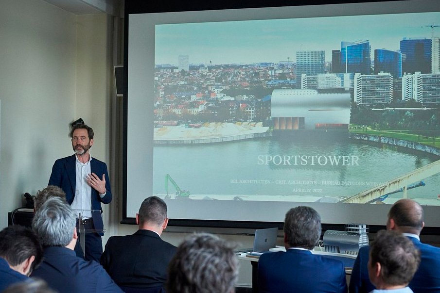 SauMsiBrussels's tweet photo. 📣La Région a présenté la «tour sportive», futur #équipementsportif Quai des Armateurs: https://t.co/sgHwvEw2Fv
📣Gewest presenteert ‘sporttoren’, toekomstige #sportvoorziening aan Rederskaai: https://t.co/jaGVmijpLV
#Bruxelles #Brussel #architecture #architectuur #sport #devterr https://t.co/ZIosJBJoMj