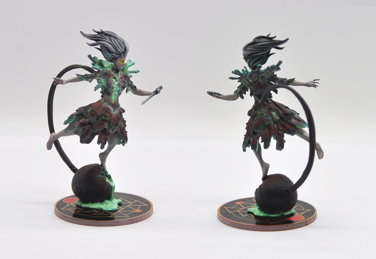 threeofghosts's tweet photo. Gutter Wych. Painted by @minus_tom https://t.co/l528xoAXqz