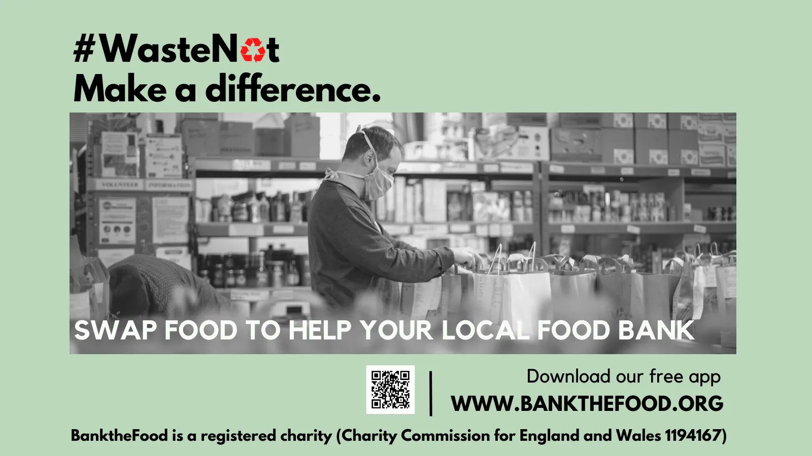 Canterbury FoodBank on Twitter "Make a difference. We are supporting 
