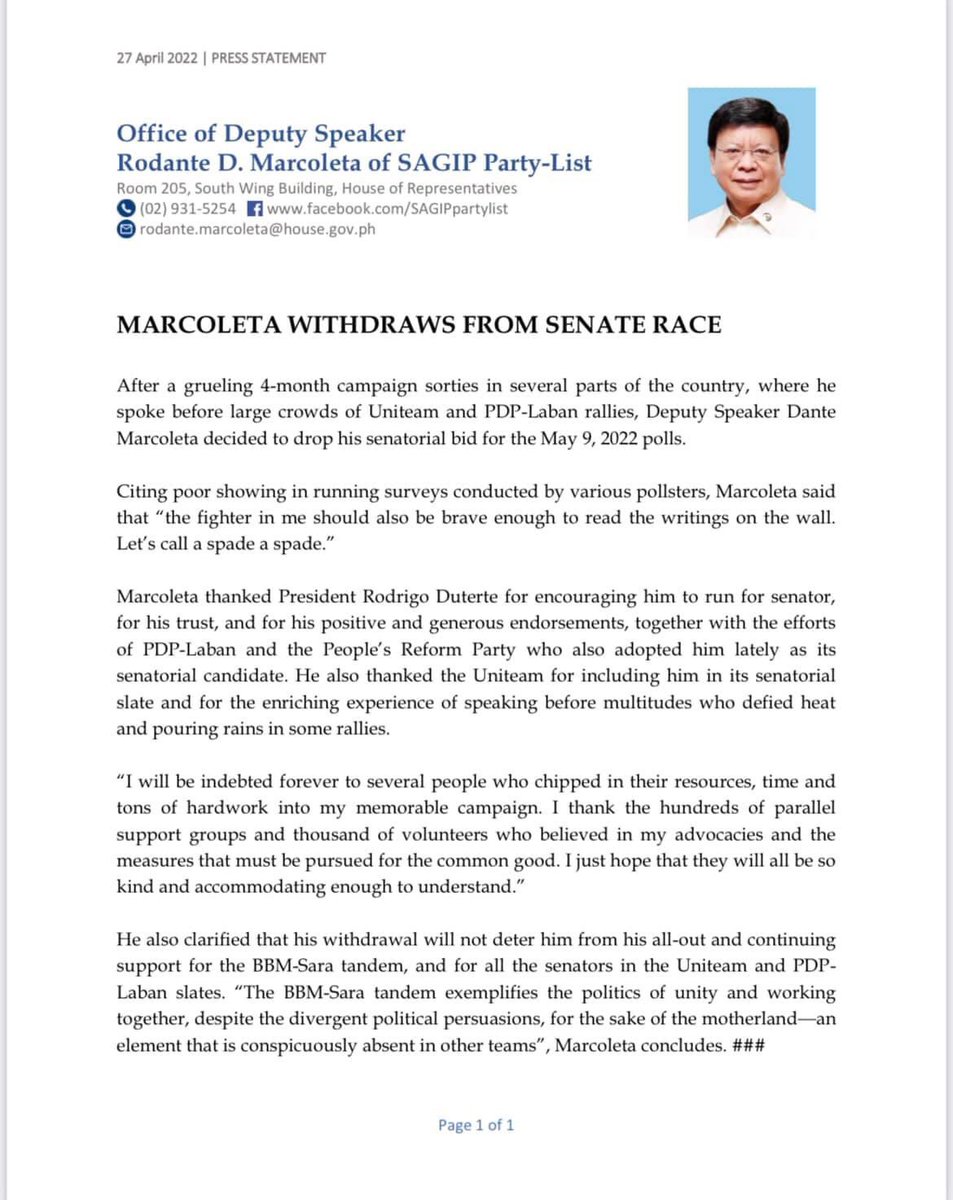 Rodante Marcoleta Supporters tweet media