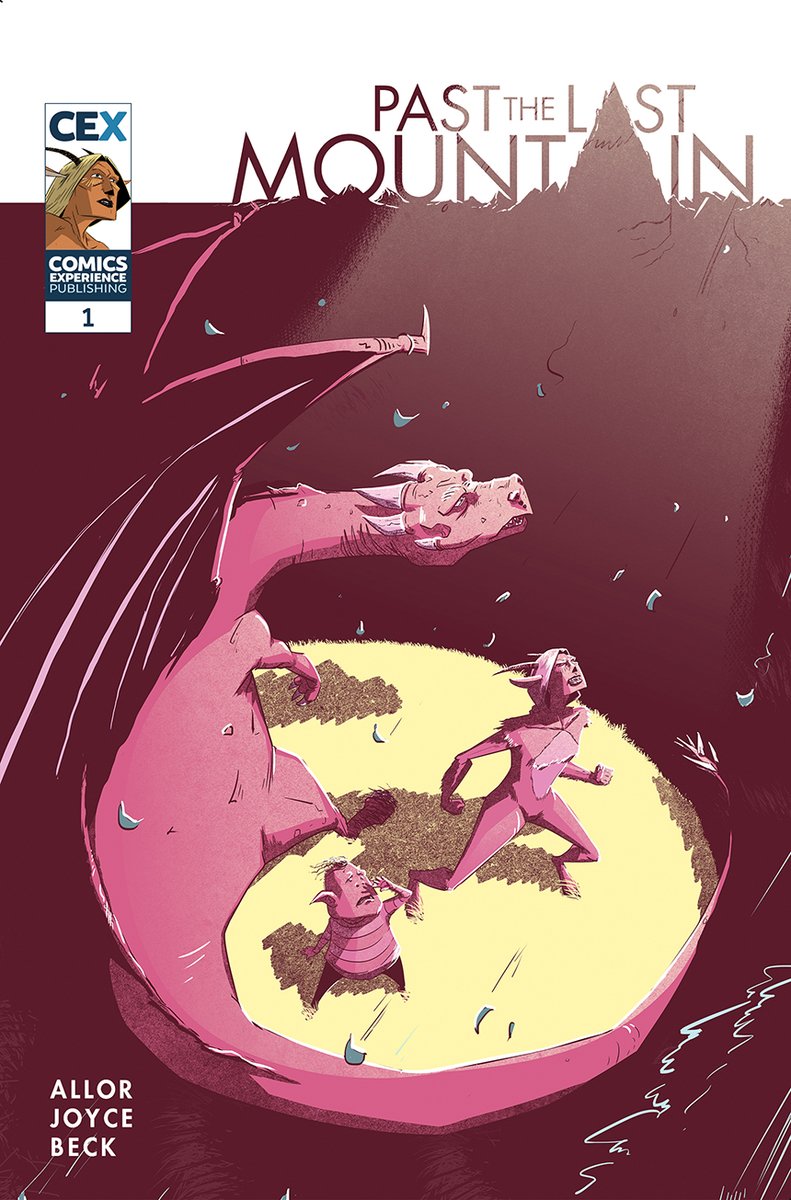 PaulAllor's tweet photo. Happy Past the Last Mountain #1 day!

My LONG-awaited geopolitical fantasy story with @LouieJoyce and @GannonB finally hits stores today! A dragon, faun and adorable troll boy are on the run from the US government.

PLUS: Seven backup stories! 48 pages of fun! Check it out! https://t.co/u8Pwp1zmDX