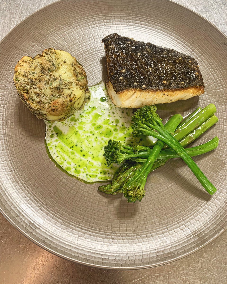 Union Hall Turbot/brassicas/split buttermilk/capers potato cake.<a href="/CelticRossHotel/">Celtic Ross Hotel</a>
