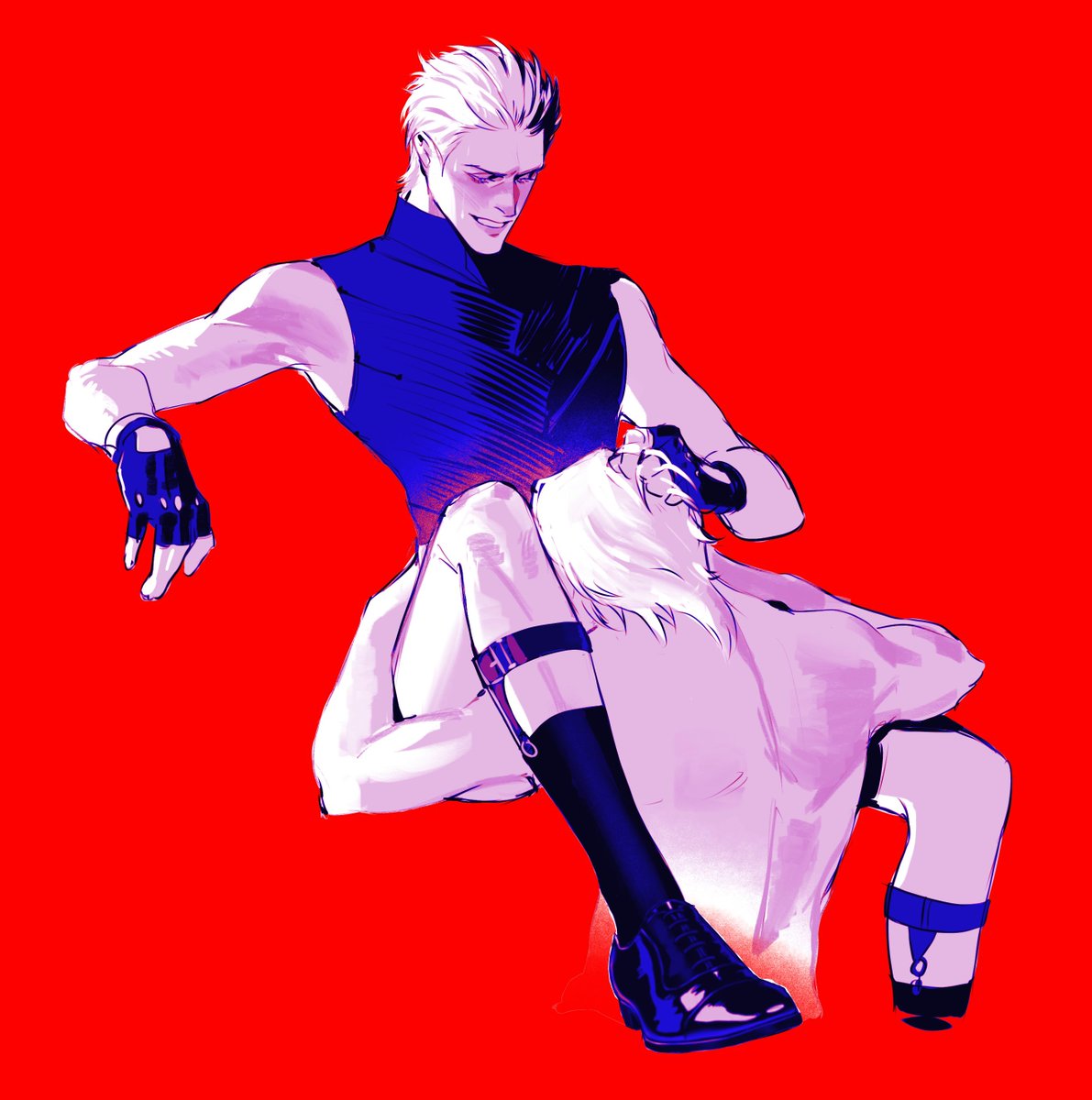 Remember to drink enough water, Dante.😇
#DevilMayCry5 #DMC5 #Vergil