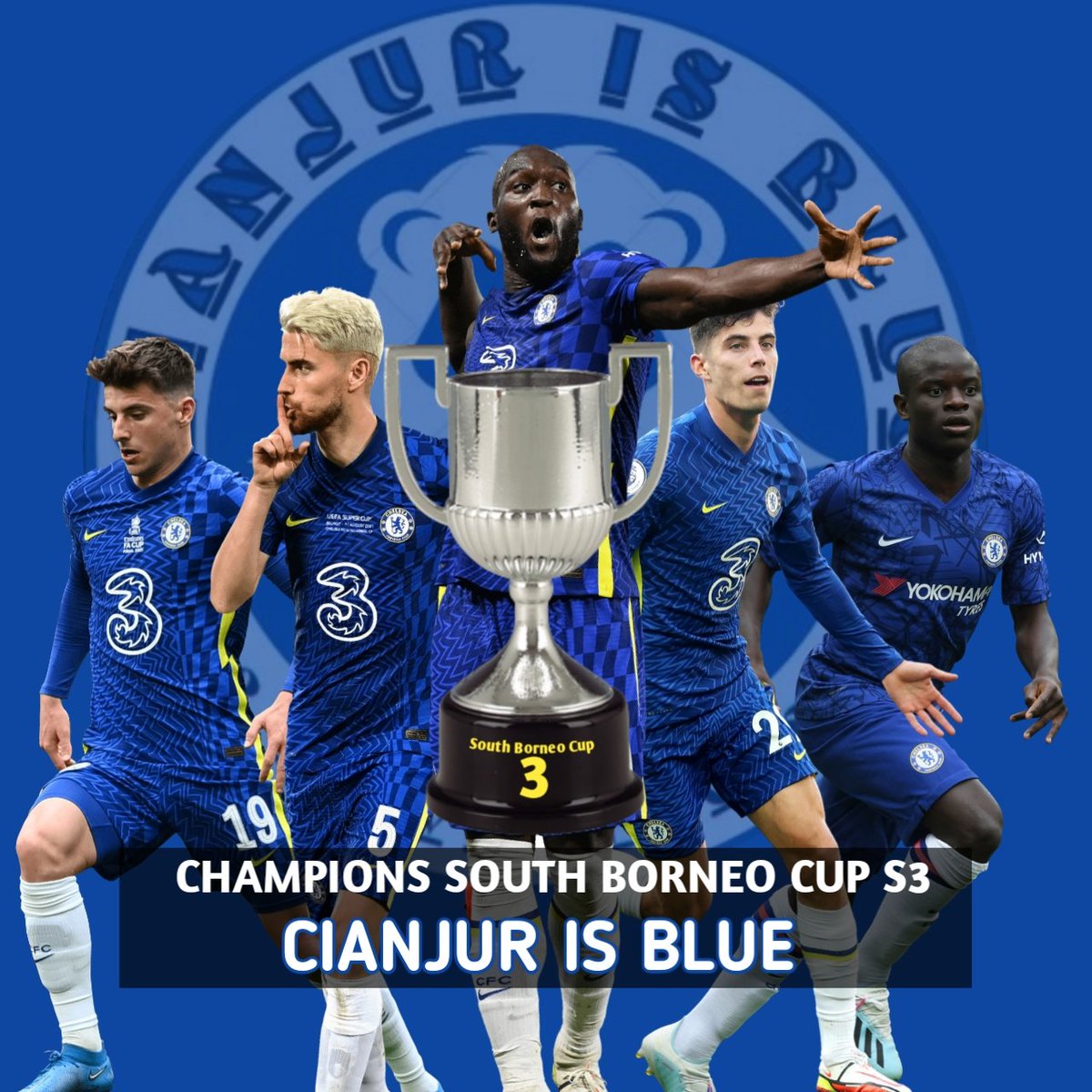 🏆 Cianjur Is Blue 🏆
Juara South Borneo Cup S3
Setelah mengalahkan FC Banjarmasin Dengan AGG 0-3.

<a href="/CianjurIsBlue/">CianjurIsBlue🇲🇨⁩</a>
#BekantanHamuk