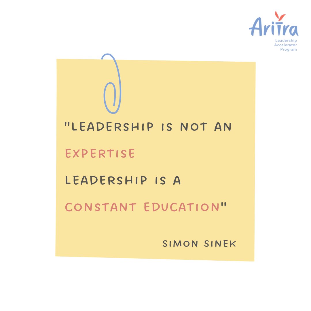 Aritra_org's tweet photo. Wednesday wisdom!

#aritraleadershipacceleratorprogram #leadership #ngoleadership #wednesdaywisdom #leadershipdevelopment https://t.co/KvgTxmXEv4