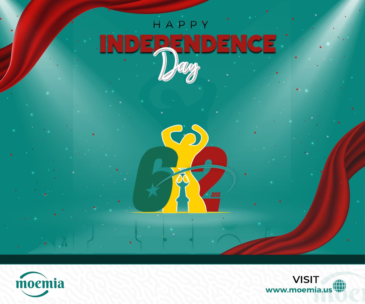 Aux Togolais d'ici et d'ailleurs, nous souhaitons une très belle fête d'indépendance. Ensemble pour un Togo prospère sur tous les plans. 

#Moemia #Marketplace #IndependanceDay