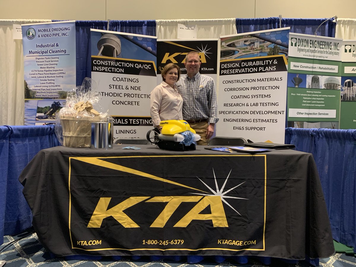 Visit KTA in State College at the PA American Water Works Association (AWWA) Conference. We're at Booth #5!