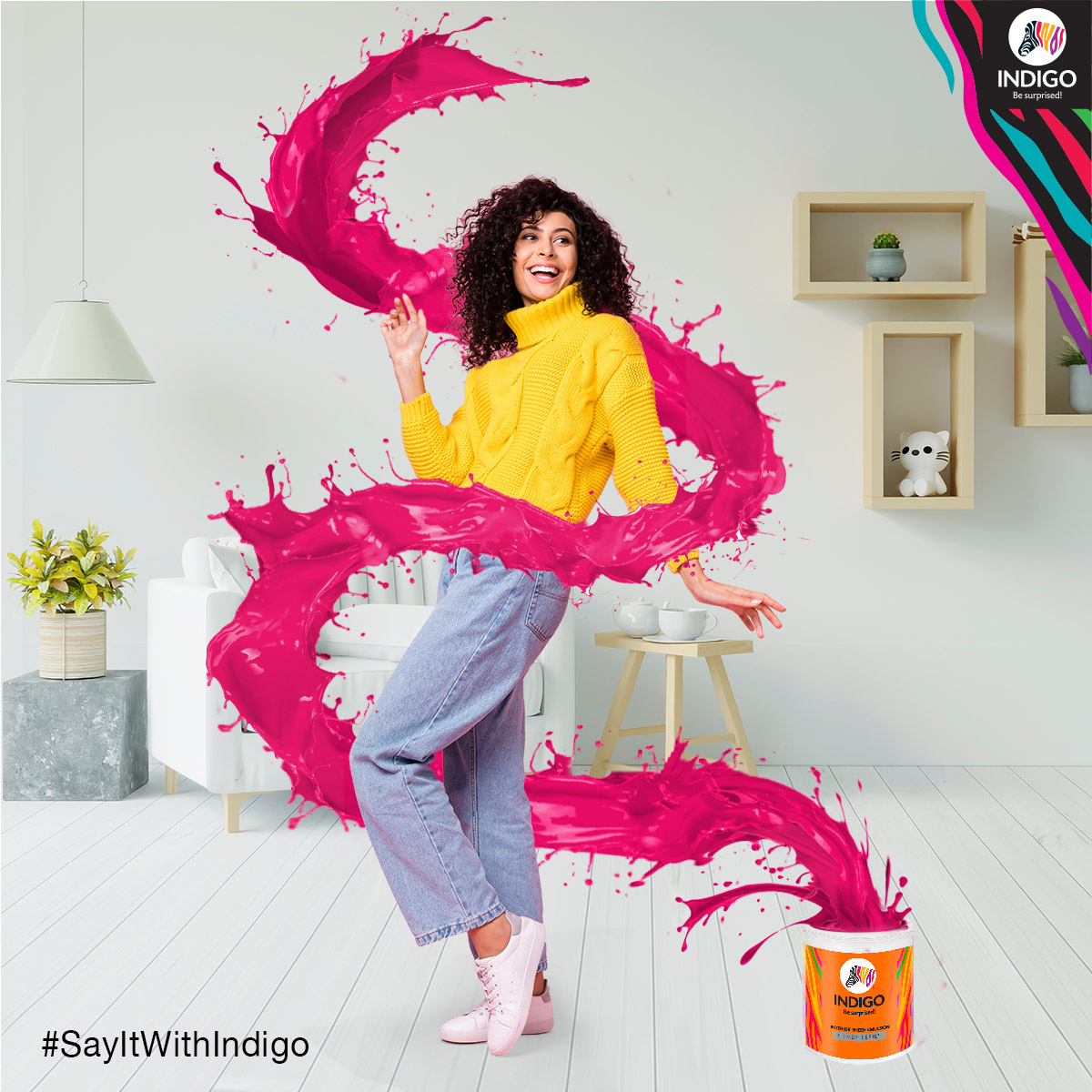 indigopaints's tweet photo. Stay in the pink of health all year long with Indigo Interior Sheen Emulsion that brings a rich and sophisticated glow to your interior walls. Click on the link to know more: https://t.co/eBDpfSdX8F #SayItWithIndigo #IndigoPaints #BeSurprised #Colours #Shades #InteriorEmulsion https://t.co/MH62d5rwci