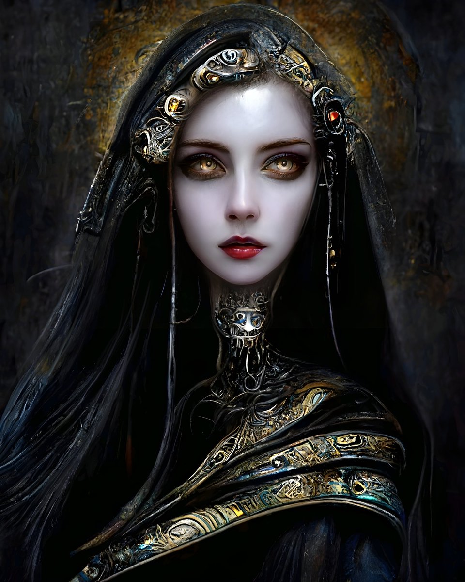 Freaky Goddess #23 was just finished and ready to conquer your hearts. Is she a demoness or a goddess up to you to decide 😉
0.1 ETH 
opensea.io/assets/0x495f9…