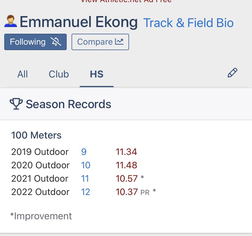 Emmanuel_Ekong1's tweet photo. Just thankful every year I get better just wait until I start college and my body actually develops🤣🤣🔥 https://t.co/egI06pyO6x