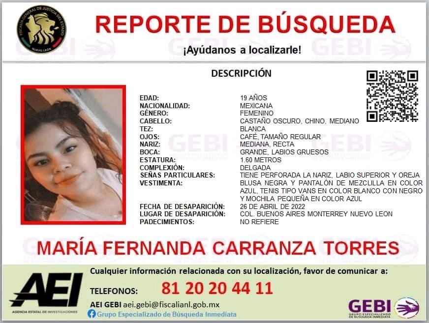 nochedesirenas's tweet photo. SECUESTRARON A LA HERMANA DE MI MEJOR AMIGA 😭🙏🏻 TE VAMOS A ENCONTRAR FERNANDA!! 😭 https://t.co/CuMphAACbq