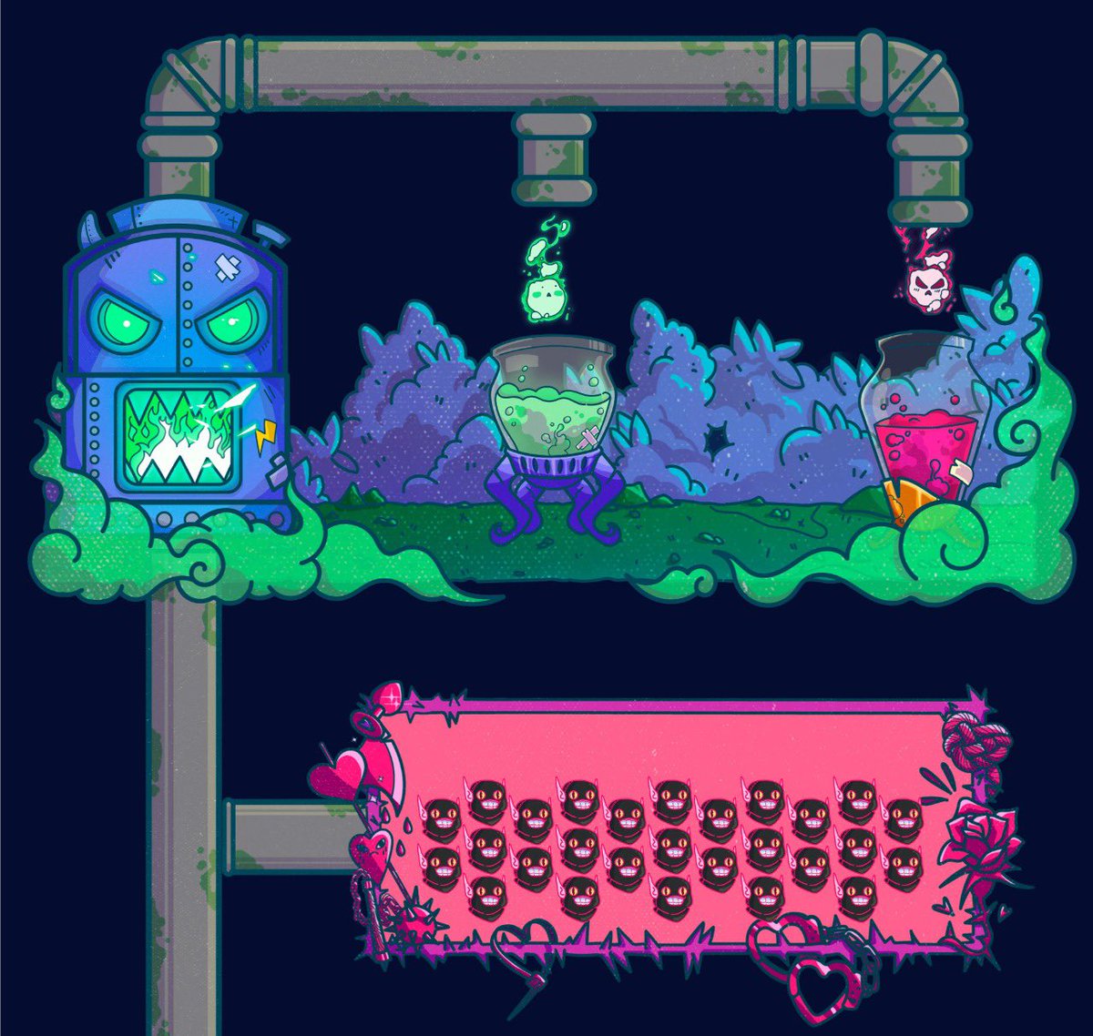 WeirdosNFT's tweet photo. When game? 👀 https://t.co/Zyt2bvGjQw