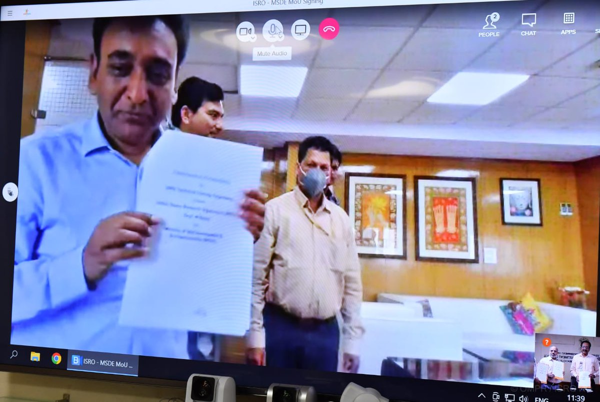 Skill India partners with <a href="/isro/">ISRO</a> to upskill their 4000 technical employees over the next 5 years as part of an MoU signed today. Program will deliver by 36 state of the art NSTIs across the country where ISRO's technical staff will be given skill training in identified job roles.