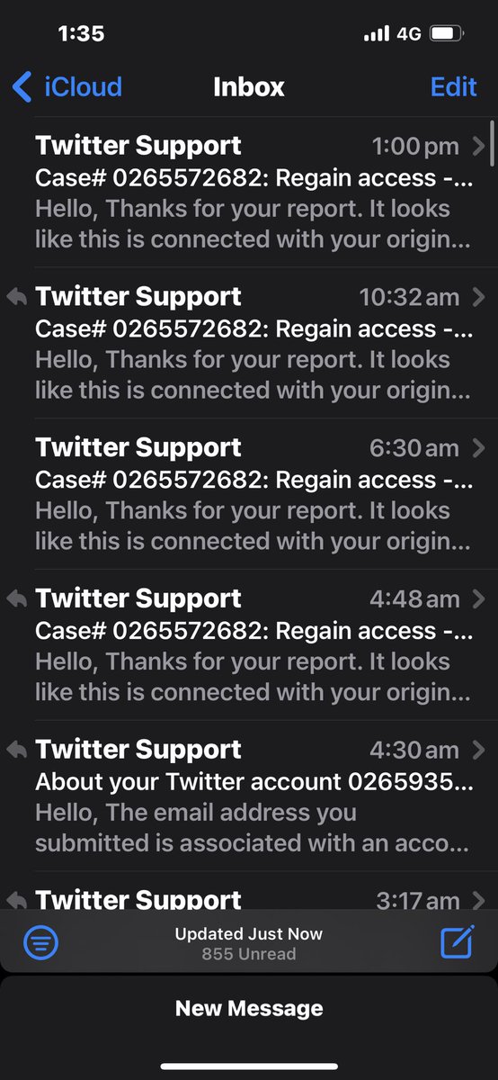 AngelBlu38's tweet photo. When you have dedication to contacting @TwitterSupport to sort shit out cuz I miss my friends🤷🏻‍♀️ they just need to actually do their job because bots get away with it but real hoomans get this like eh https://t.co/trA8r2deVf