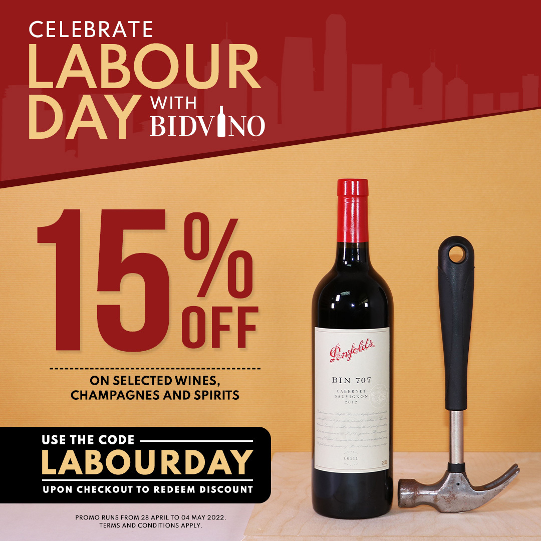 Cheers! Let's make a toast to the hard work and achievements of workers around the world. 

Celebrate Labour Day with 15% OFF on selected wines, champagnes, and spirits. 

Shop now and use the code LABOURDAY upon checkout to redeem discount!