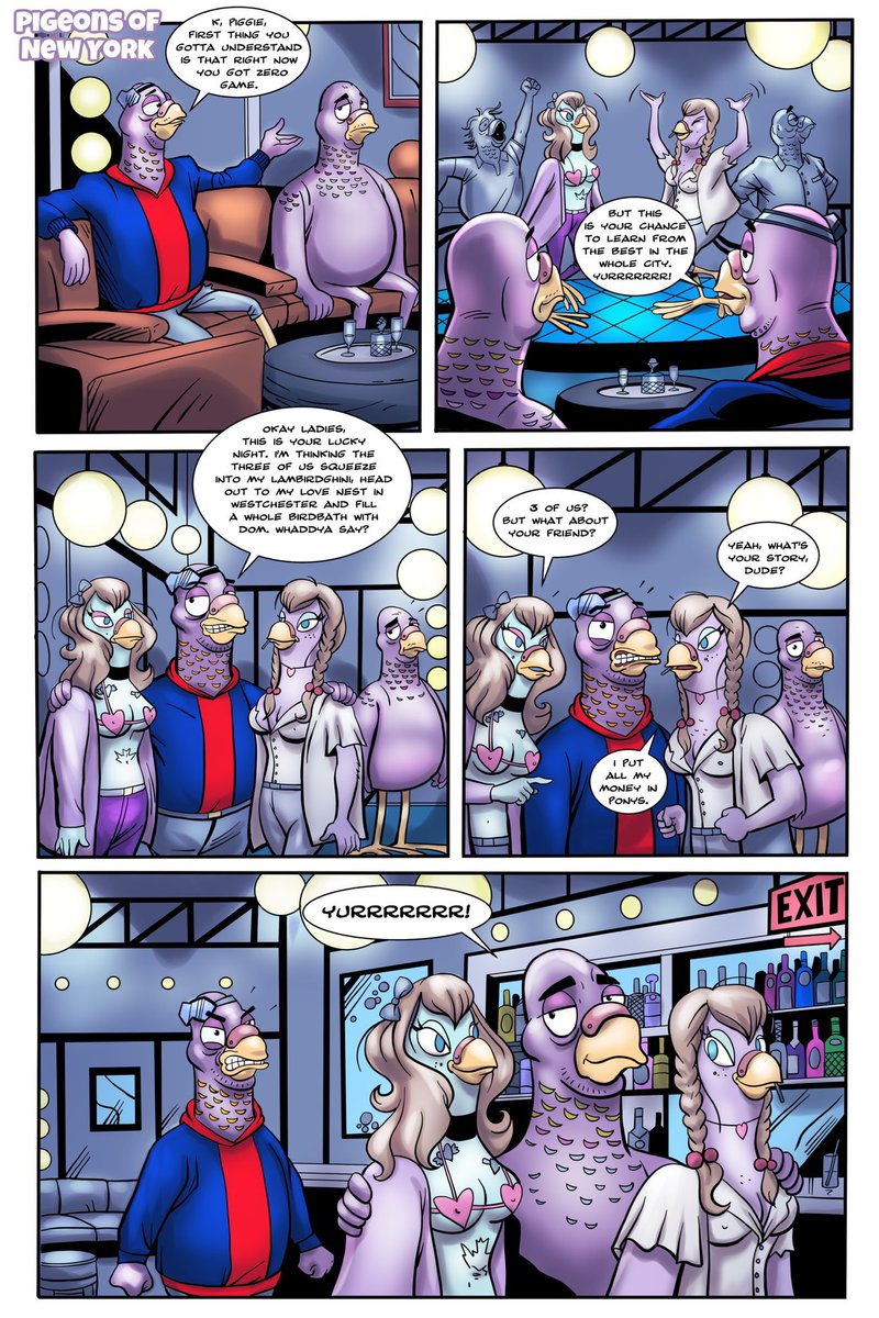MetaVixensNFT's tweet photo. Remember those sweet @pigeonsofny_nft x #MetaVixens collab pieces?? The foxy Twins were featured in the latest PoNY comic strip ❤️❤️❤️

Btw their last pigeons from Phase 1 are dropping THIS FRIDAY!!!! Last chance to cop a hand drawn pigeon people, don’t miss it!!

#NFTCommunity https://t.co/FTM9QQS4iD