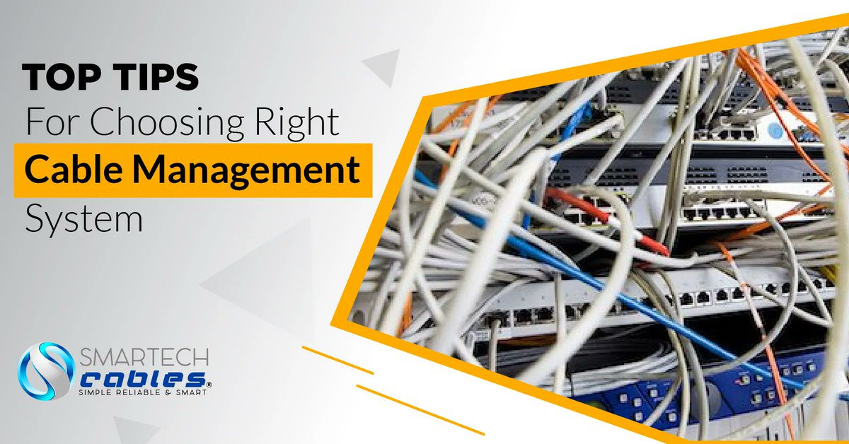 smartechcables's tweet photo. Top tips for choosing the right Cable Management system - Read more article here: https://t.co/0ltcuKYIWG
.
.
#stc #smartechcables #ethernetcable #cablemanagement #networkcableinstallation https://t.co/x1o8GC3AsD