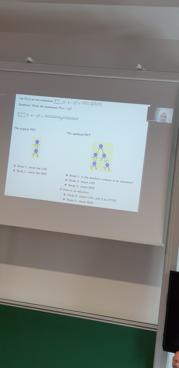 technischemech's tweet photo. Marjam Alarfaj presenting hey work on PRTs at #stack22. Work supervised by @sangwinc at @EdinburghUni. @unileoben https://t.co/Okq9bAQ1zE