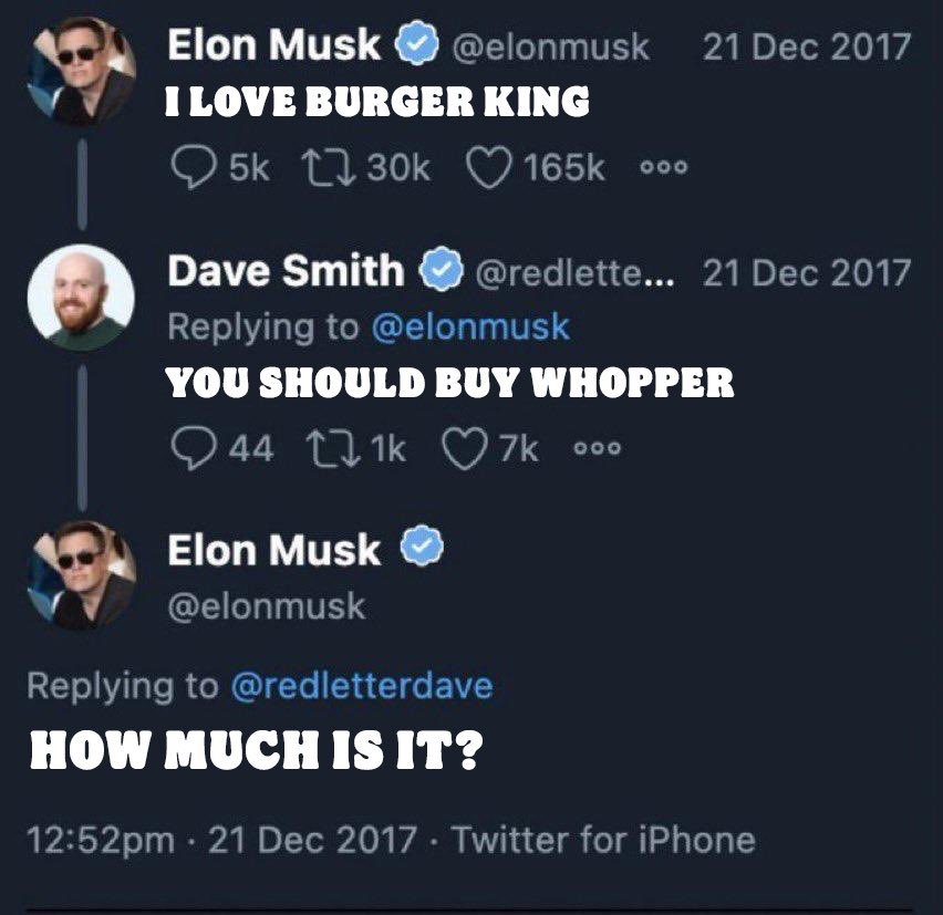 burgerkingkw's tweet image. محادثه مسربة من ايلون😎
#إيلون_ماسك