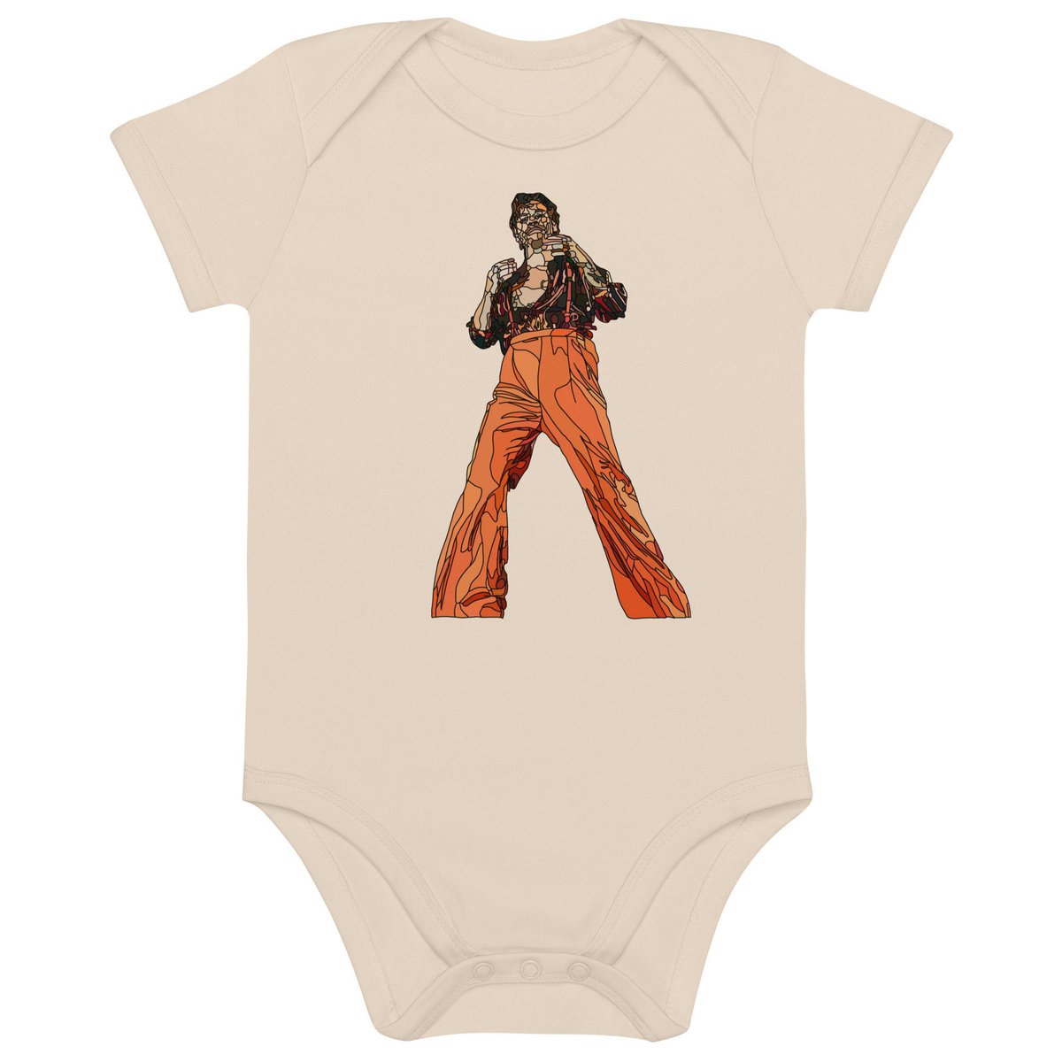 HARRY STYLES BABY Bodysuit | Original Artwork | Hslot | 1D Organic cotton baby bodysuit #harrybabybodysuit #harrystylesonesie #harrystylestee #etsy #1dfan #harrystylesbaby #1dswimsuit #onepiecesuit #harrystylesfan #1d etsy.me/37GOuXn