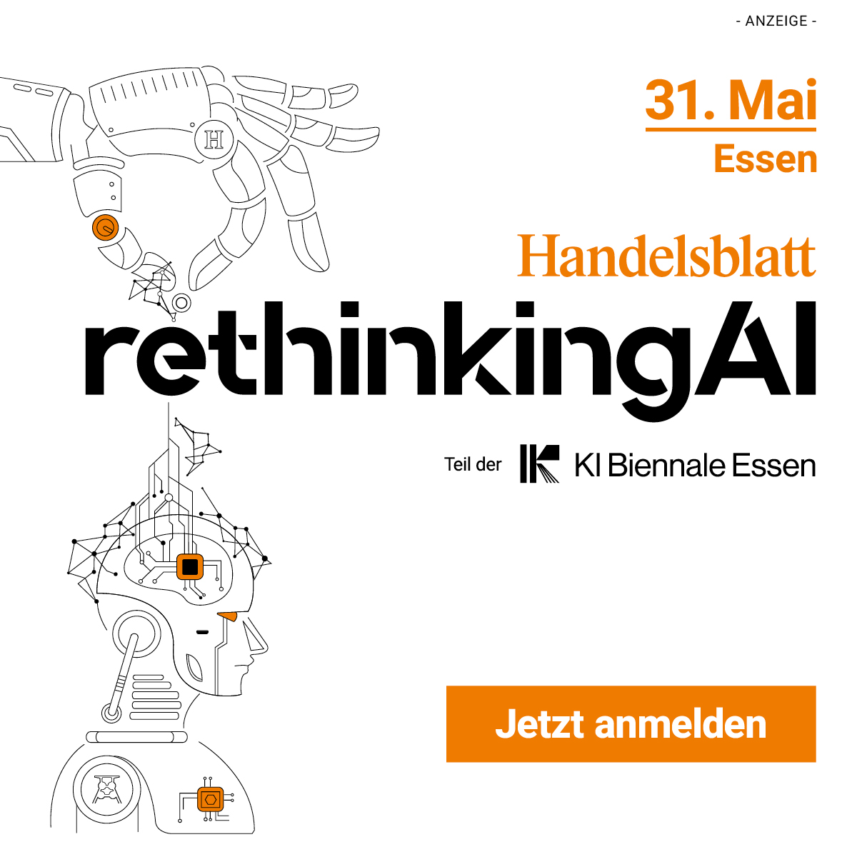 garage_ki's tweet image. 🔨Time to #rethinkingAI! 

🕛@handelsblatt organizes an event at Zeche Zollverein in Essen on 31st of May.

👉Discussions with leading AI and industry experts to achieve acceptance for AI and critical reflection. Register free of charge: handelsblatt.com/rethinking-ai