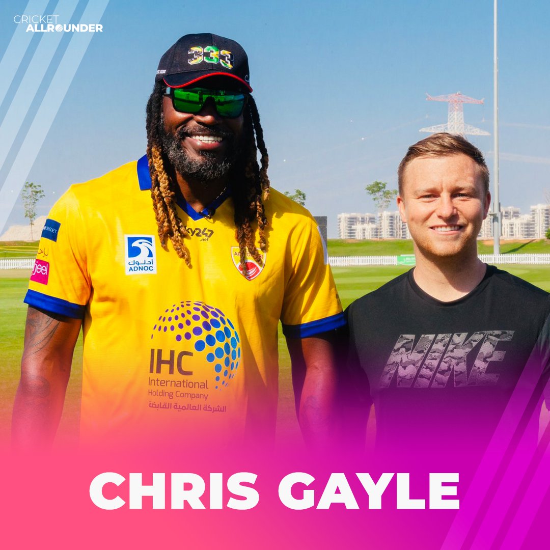 allrounderapp's tweet photo. Only 1 day to go until the launch of the Cricket Allrounder app!

A brand new way to learn cricket - unlike anything seen before 👀 Backed by 𝙇𝙀𝙂𝙀𝙉𝘿𝙎 of the game @henrygayle &amp; @jimmy9 🔥

You don’t want to miss it 📲

#cricketallrounder https://t.co/MGo6o1HTSx