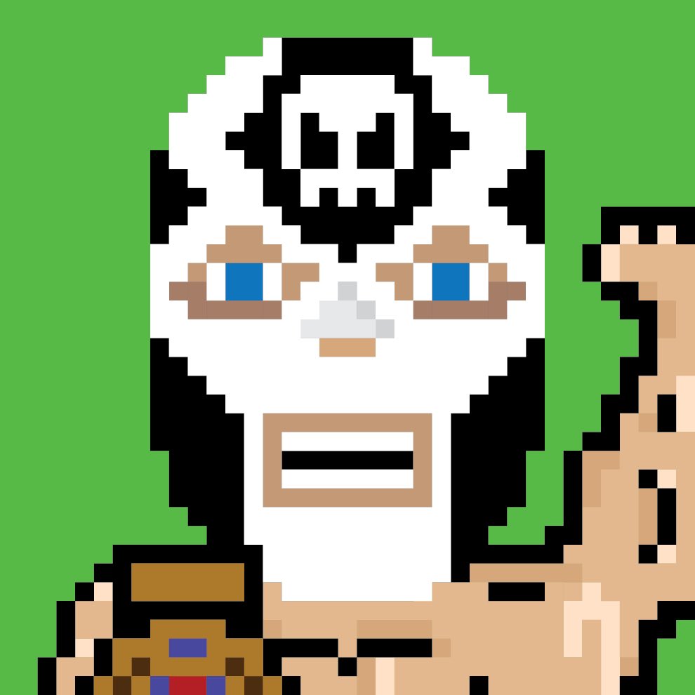 LaMask_mx's tweet photo. GM #Marvel fans! Are you ready to see #BadBunny as #ElMuerto💀he’s a luchador that inherited his powers from his ancestors thru his Mask, which gives him superhuman strength.
#Sony #Spiderman #NFT

🤜Only 5 items listed🤛 

Get your #LaMask edition here 👇
https://t.co/1DfTV0i8sP https://t.co/TW1OhaPVSB