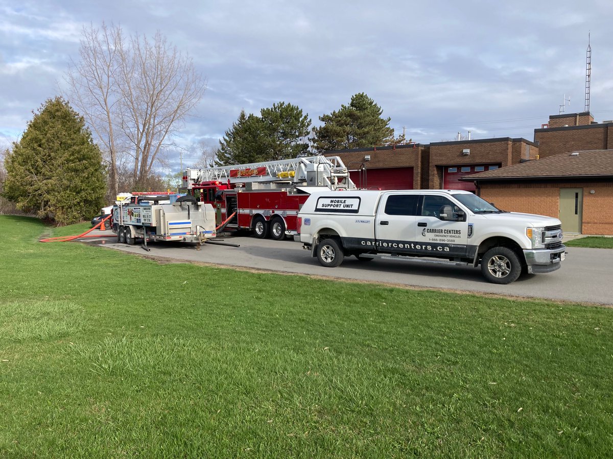 CarrierEmerg's tweet image. On-site pump testing in Cobourg today. #partofyourteam #NFPA #EVT