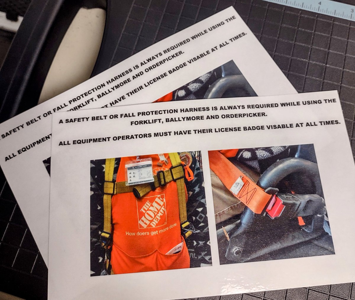 Chill4159 (@corey4159) on Twitter photo I just made these Lift Equipment Safety Posters that I'll hang near the time clock. I'm hoping to bring some more awareness to safety concerns.
<a href="/kailaharglerode/">Kaila</a> @Sara_Gardner3 <a href="/chrissicilia1/">chris sicilia</a> <a href="/TheeRyanKearns/">Ryan Kearns</a> I just made these Lift Equipment Safety Posters that I'll hang near the time clock. I'm hoping to bring some more awareness to safety concerns.
<a href="/kailaharglerode/">Kaila</a> @Sara_Gardner3 <a href="/chrissicilia1/">chris sicilia</a> <a href="/TheeRyanKearns/">Ryan Kearns</a>