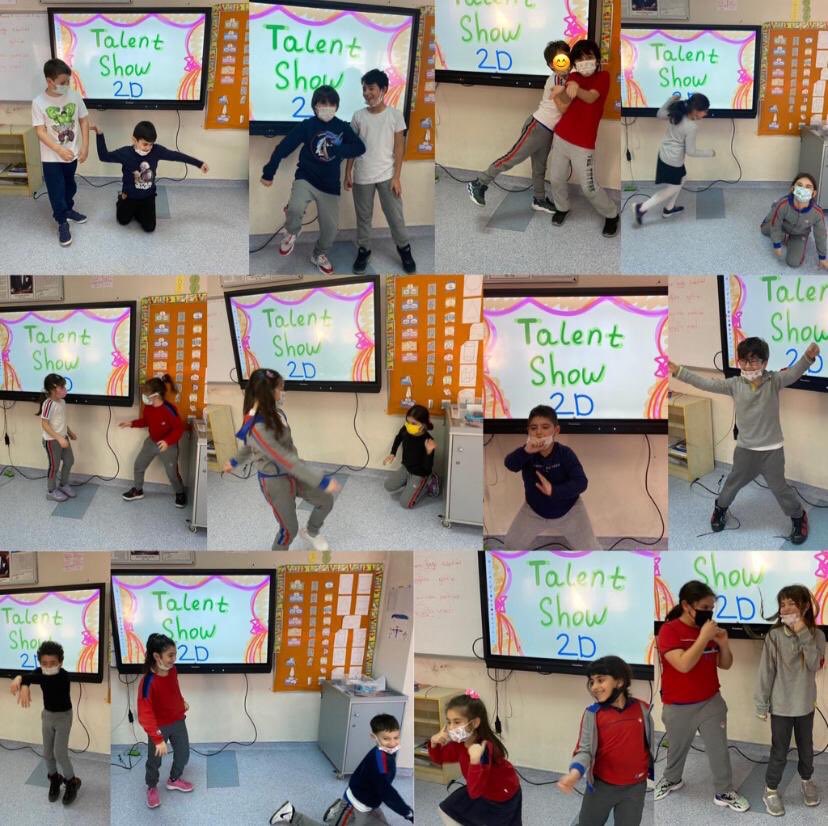 bk_florya's tweet photo. Second grade students showed how talented they are in the Class Talent Show Game💃🕺🏻 https://t.co/3a6fNwqztl