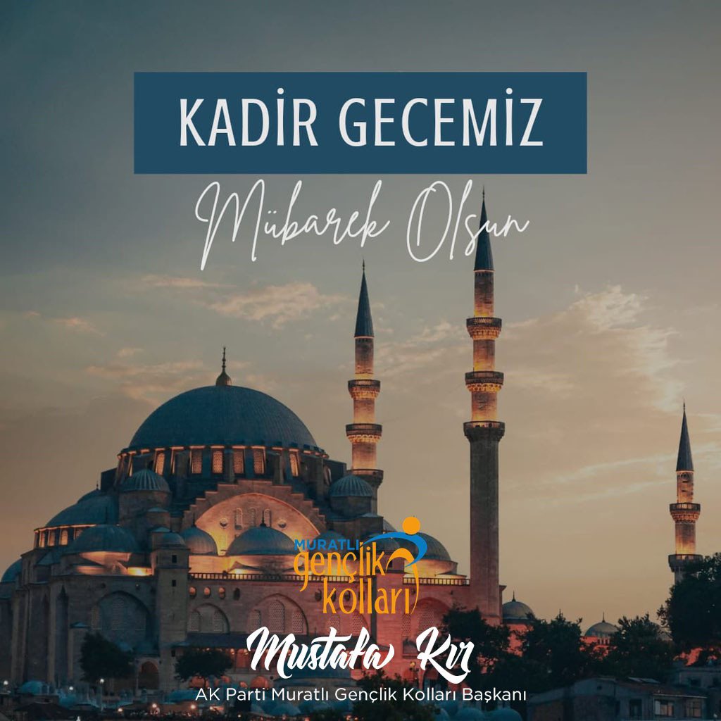 "Ve vakit o gecedir ki,bütün geceler ona hayrân..."

Kalbinizden geçen tüm duâlarınız kabul olsun inşâllah."
#KadirGecesi