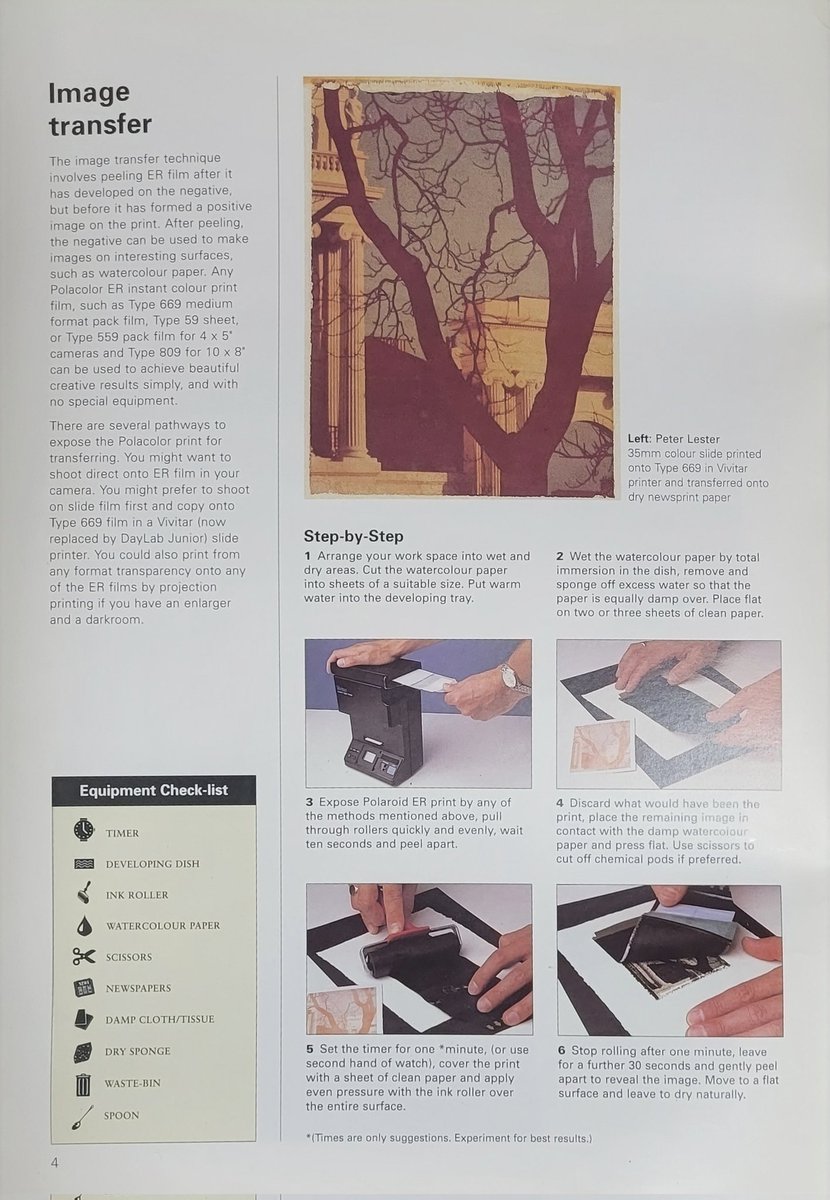 CryptoK37364015's tweet image. Polaroid of the Day / Polaroid Week
26-04-22
Polaroid Image Transfer
What the hell is a Polaroid Image Transfer? It&apos;s basically a contact print except there is no negative. Slides are used as source material.
#polaroid #PolaroidoftheDay  #Imagetransfer #PolaroidWeek #RoidWeek