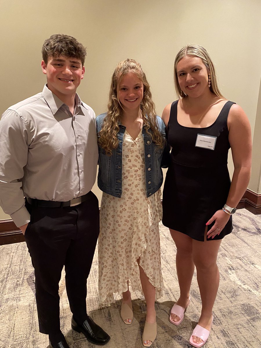 Track and Field was well represented yesterday evening! 

Congratulations to our Spirit of Excellence awards winners Cooper, Martina and Kate!