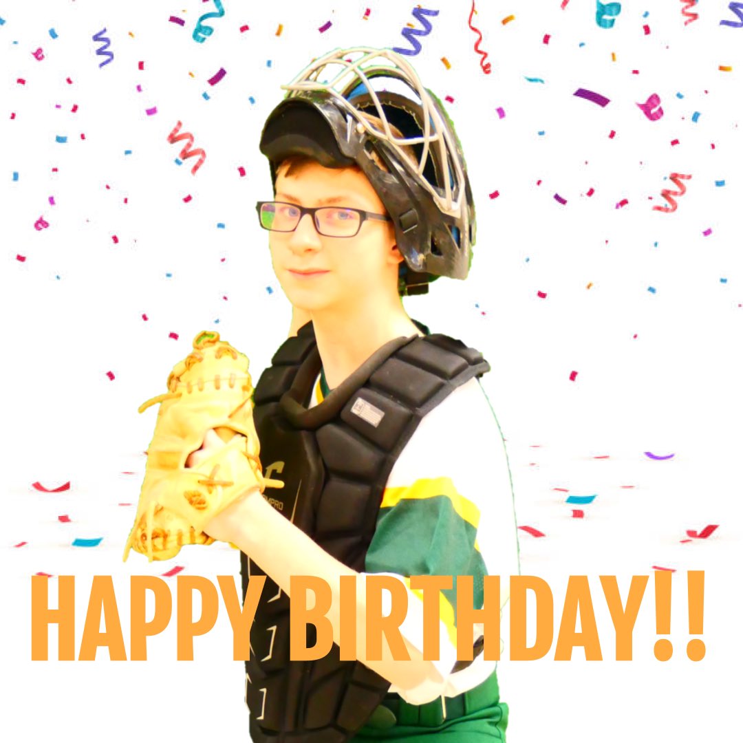 Happy Birthday to our favorite everyday catcher Owen! Hope your birthday hits it out of the park.