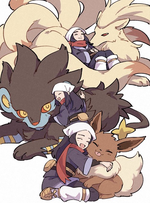 オヤブン個体モフりたい
#PokemonLEGENDS 